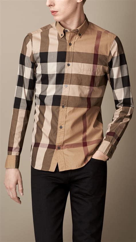 mens burberry shirt uk|burberry men's shirts on sale.